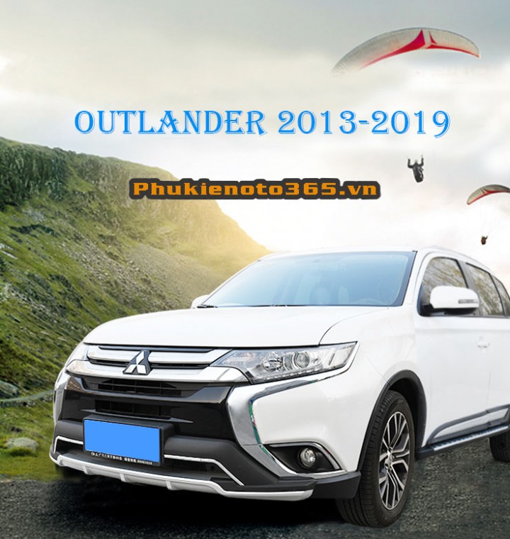 Cản trước và sau xe Mitsubishi Outlander 2013 - 2019